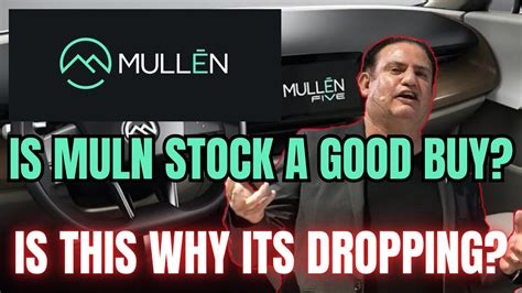 why is mullen stock dropping